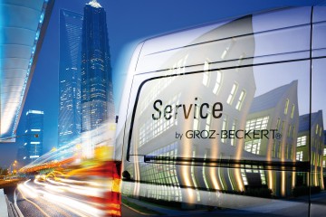 Groz-Beckert service car